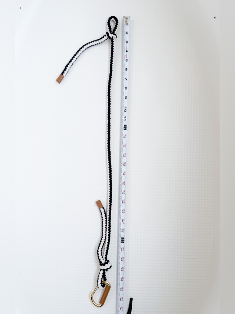 New Prada Braided Rope Belt in Marine and White Size 75 (U.S. 2) - Picture 9 of 11